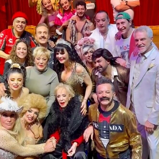 Maribel Guardia despide a Silvia Pinal