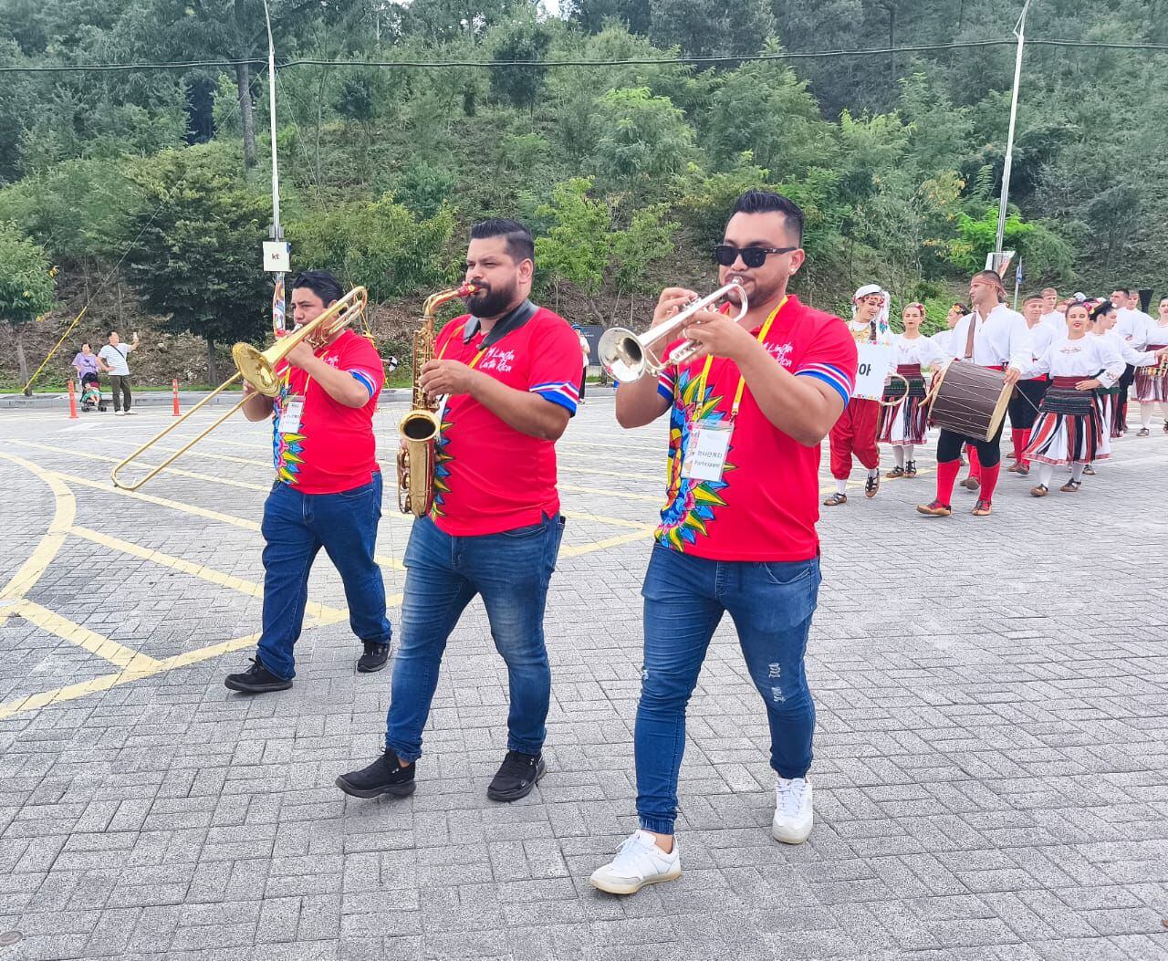 Así se viven las fiestas de la Independencia Tica en Corea. Foto: Guillermo Solano