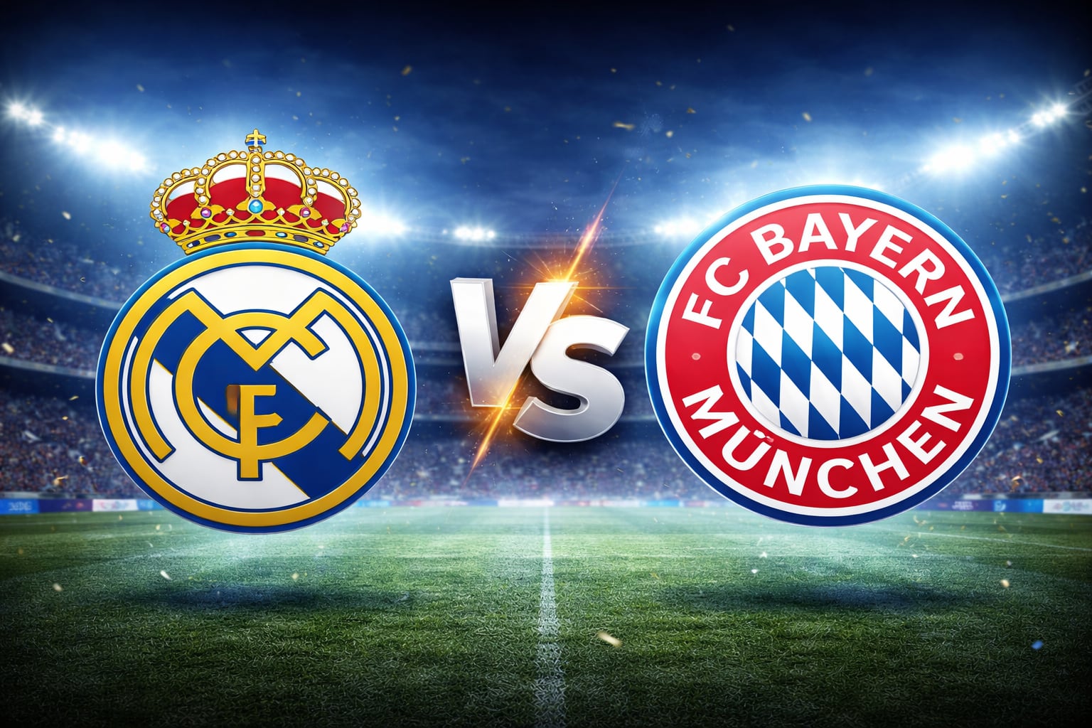 Bayern Múnich visita al Real Madrid en uno de los partidos más esperados.