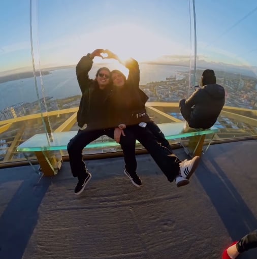 Davis Núñez presenta a su novia en vacaciones por Estados Unidos.