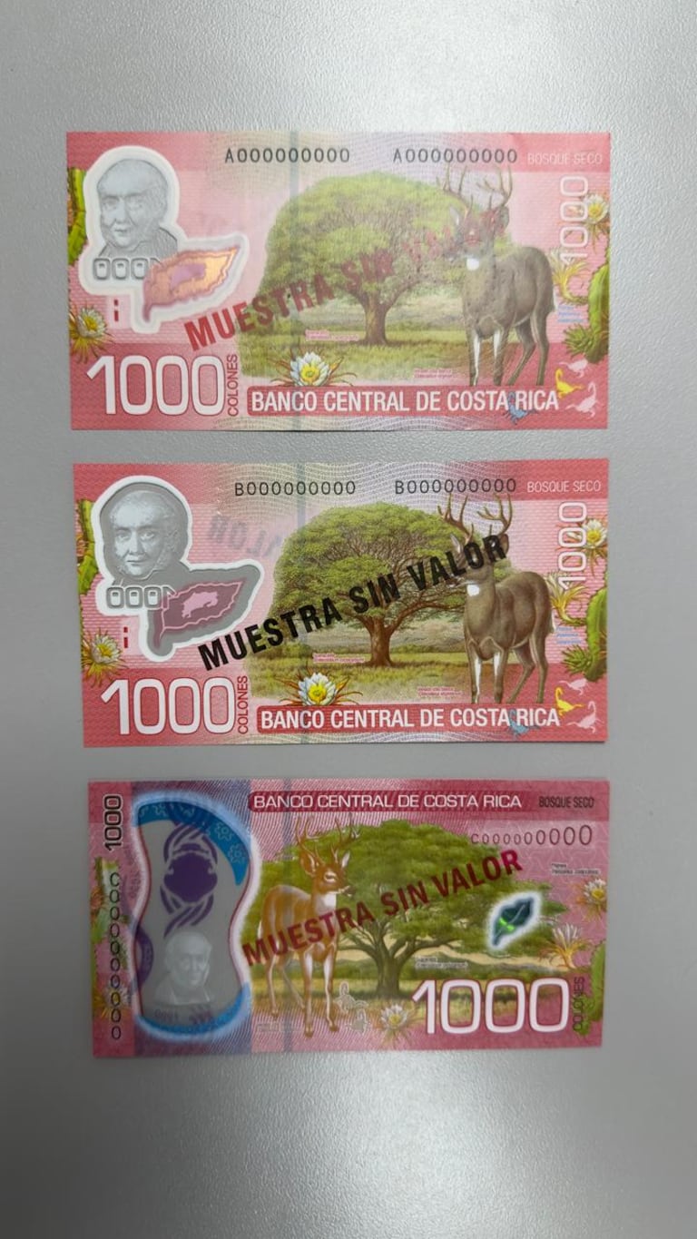 Mil Colonies Algunos de los billetes de mil colones saldrán de circulación y aquí ...