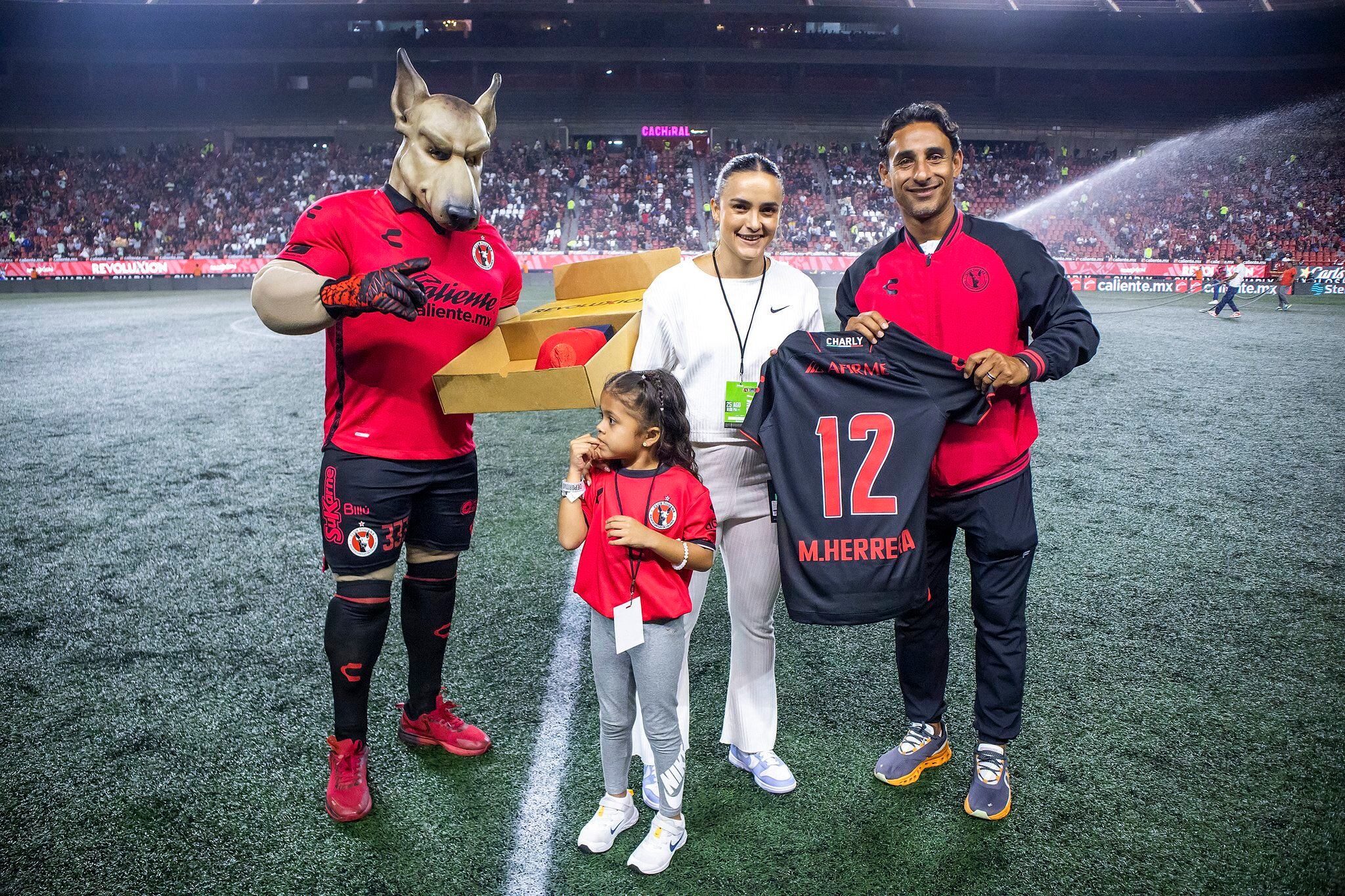 Melissa Herrera fue presentada por el equipo de Xolos de Tijuana.
