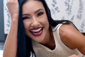 Nancy Dobles se topa con excompañero de A Todo Dar y su reacción no pasó desapercibida