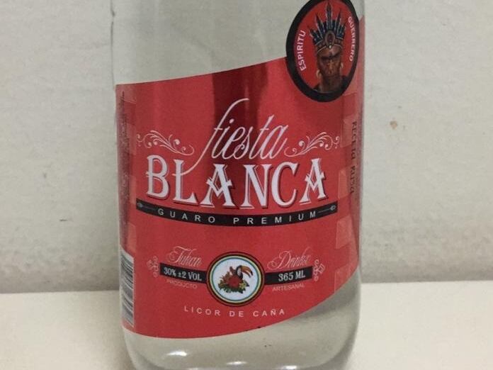 Guaro Fiesta Blanca. Foto MInisterio de Salud.