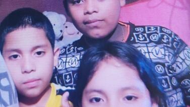 Piden ayuda para encontrar a tres hermanitos que fueron sustraídos por mujer que los cuidaba