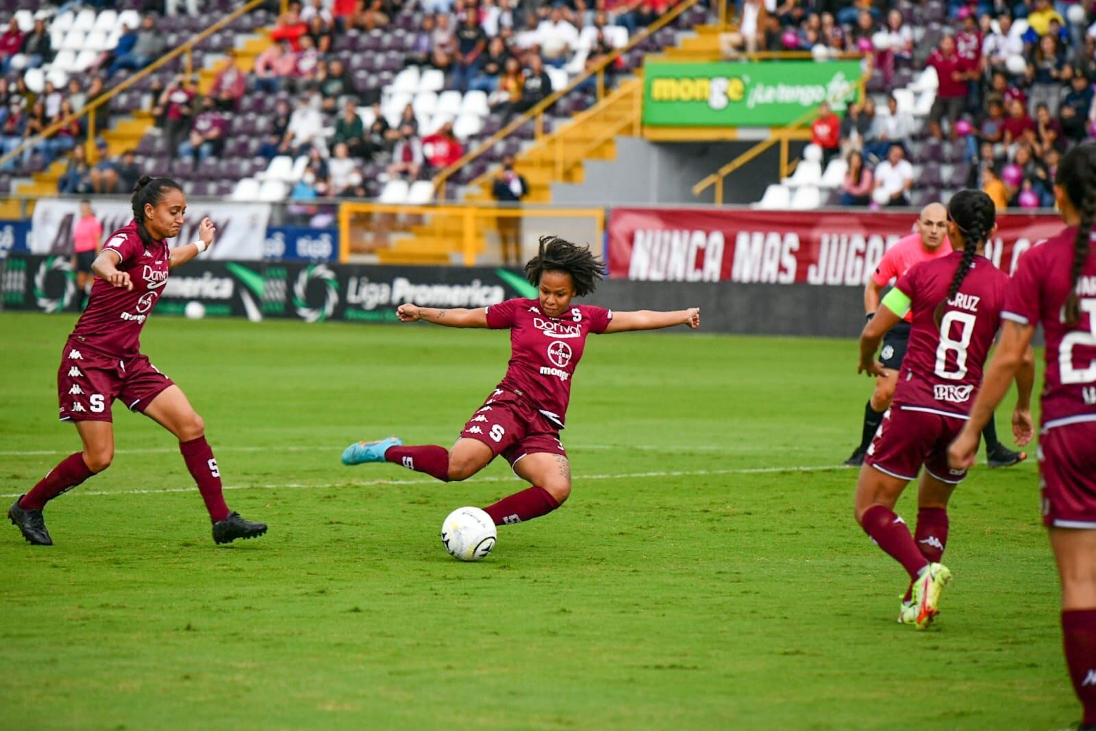 Saprissa - Herediano. Prensa Saprissa.