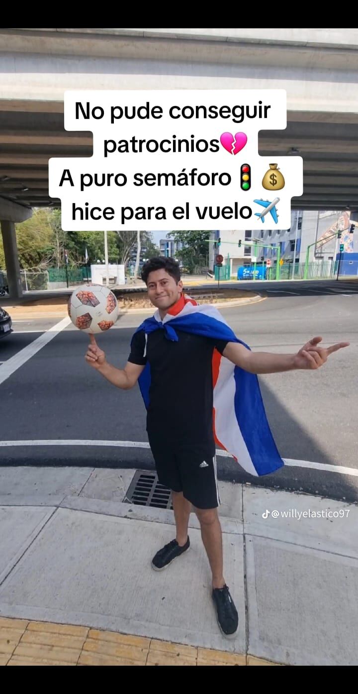 Willy Elástico cumpliendo sueños