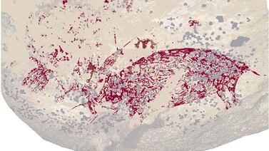 Descubren la obra de arte más antigua del mundo en una cueva y... ¡es chivísima!