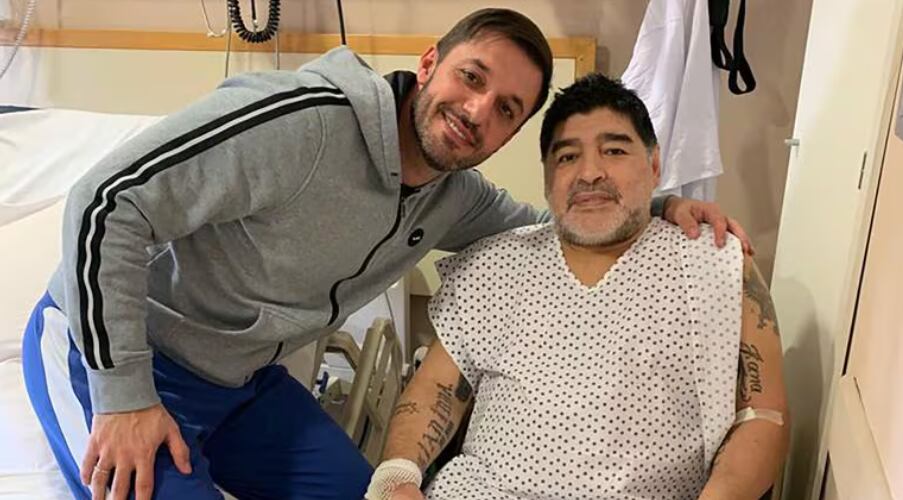 A Matías Morla, abogado de Diego Maradona le embargaron bienes, a raíz de un proceso de marca del jugador. Instagram.