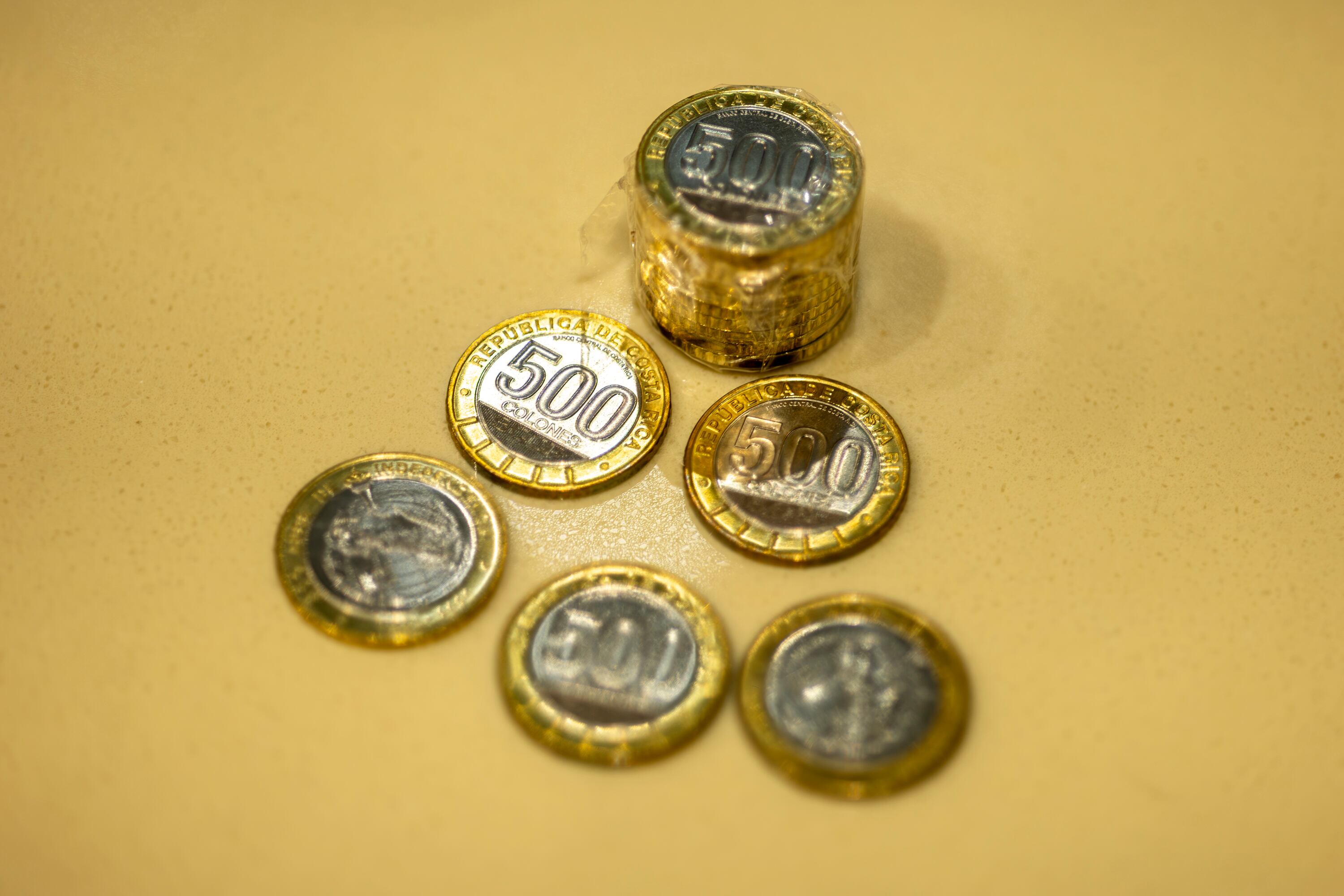 fotografias de las monedas de 500 colones