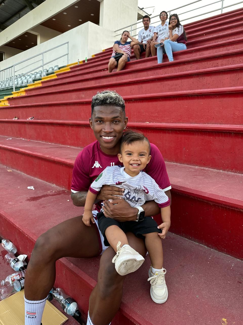 Milagro, la madre de Luis Díaz contó cómo han vivido estos meses en el Saprissa. Cortesía.