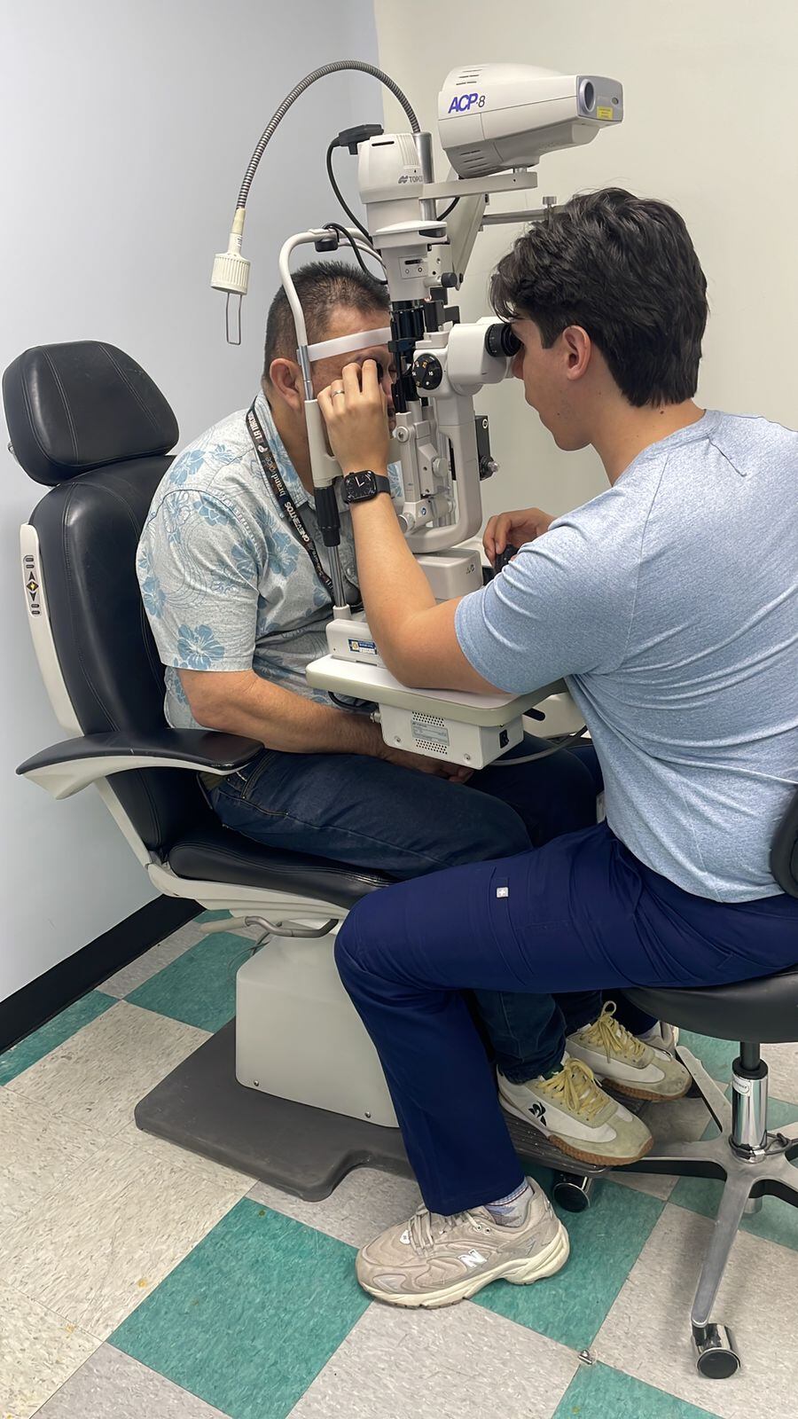 Ricardo Sánchez perdió la visión por el estrés