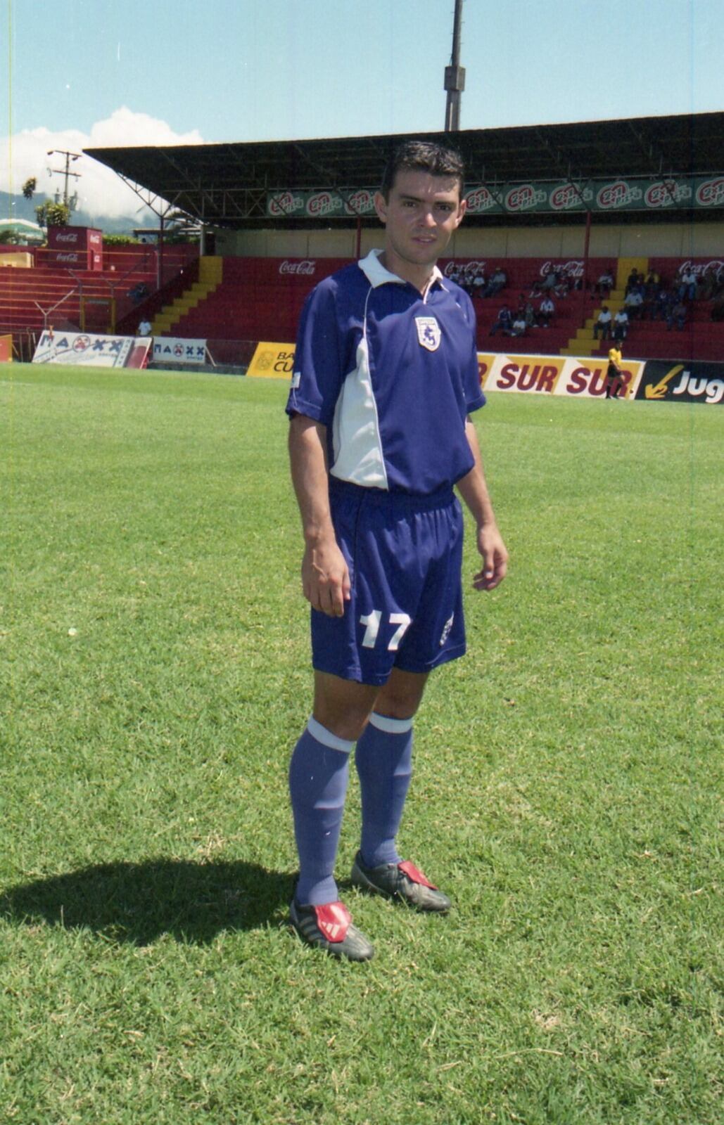 José Luis López, exjugador del Saprissa. Cortesía Lente Morado.