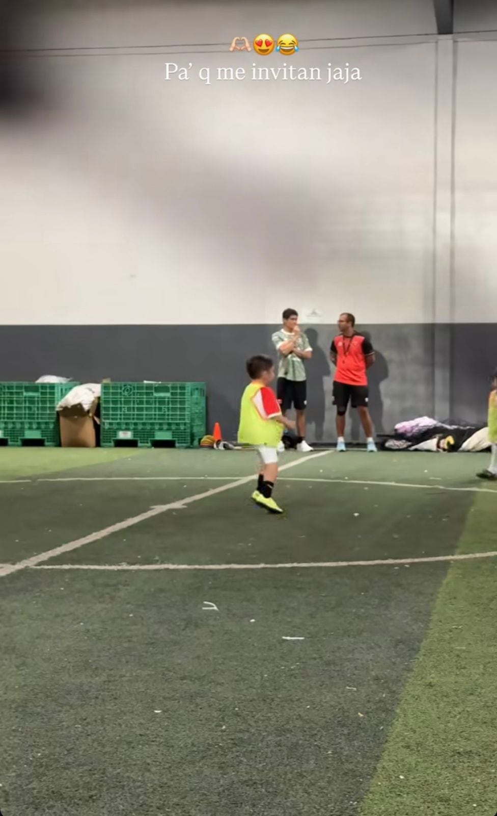 Las imágenes de Franco fueron compartidas por Joseline Valverde.