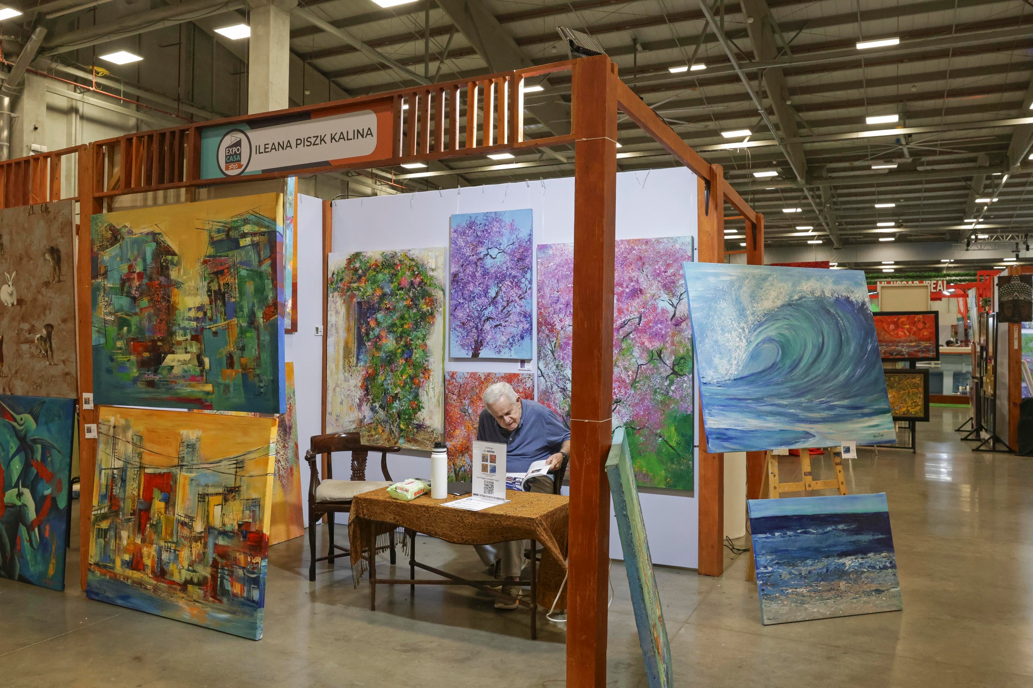 Conversatorio sobre Arte y Arquitectura y recorrido por InspirArte en Expocasa 2025