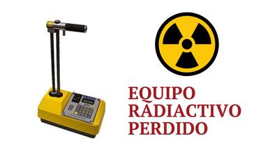 Hay noticias sobre el peligroso aparato con material radioactivo que se robaron