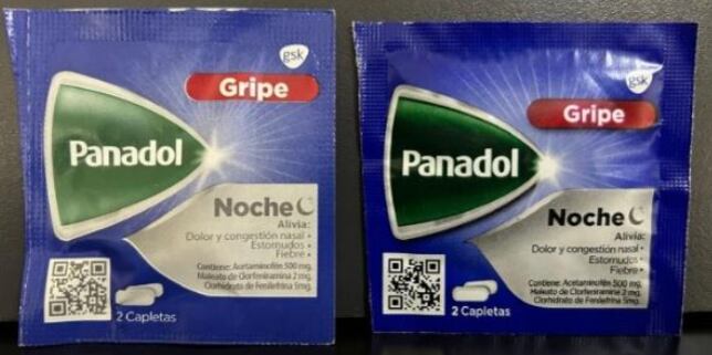Salud alerta sobre Panadol falsificadas