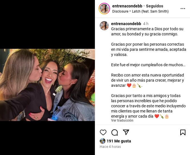 Deborah Soto, expareja de Alonso Solís