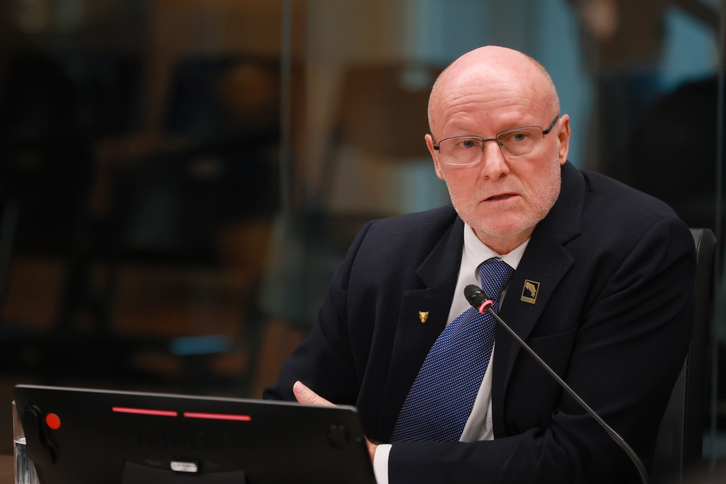 21/11/2024/ Audiencia de Stephan Brunner, primer vicepresidente de la República, y Mónica Araya, expresidenta ejecutiva del INS quien no asistió. Ambos fueron convocados para referirse a la póliza de seguro que el gobierno pretende contratar para proteger a su gabinete / foto John Durán