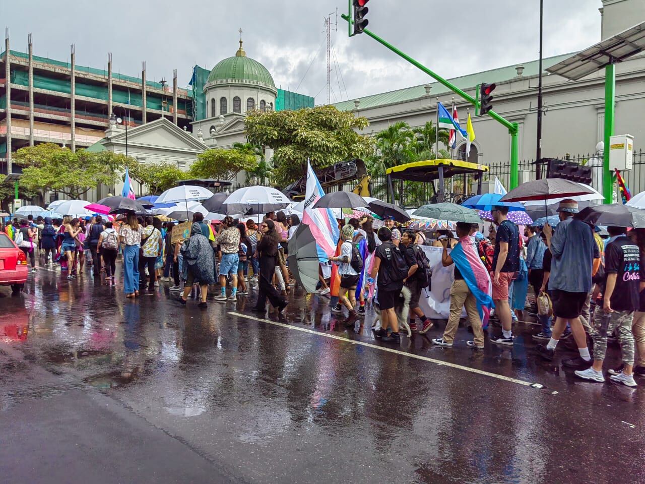 El 16 de octubre del 2022 en San José se realizó la primera Marcha del Orgullo Trans (Pride Trans 2022), la cual caminó del Parque Central a la Plaza de la Democracia, exigiendo respeto, igualdad, derechos y leyes justas para la comunidad trans nacional. La organizó la Asociación Transvida.