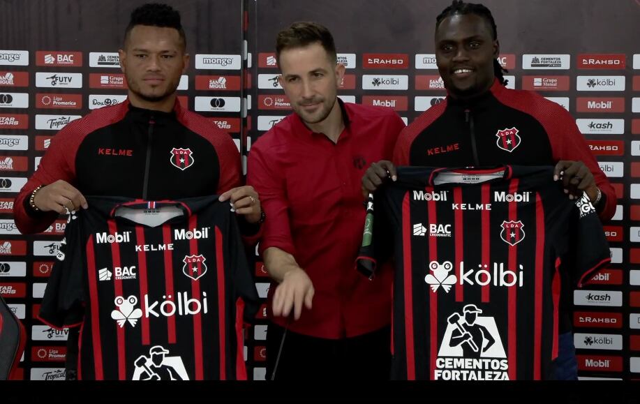 Agustín Lleida, Rolando Blackburn, Aubrey David