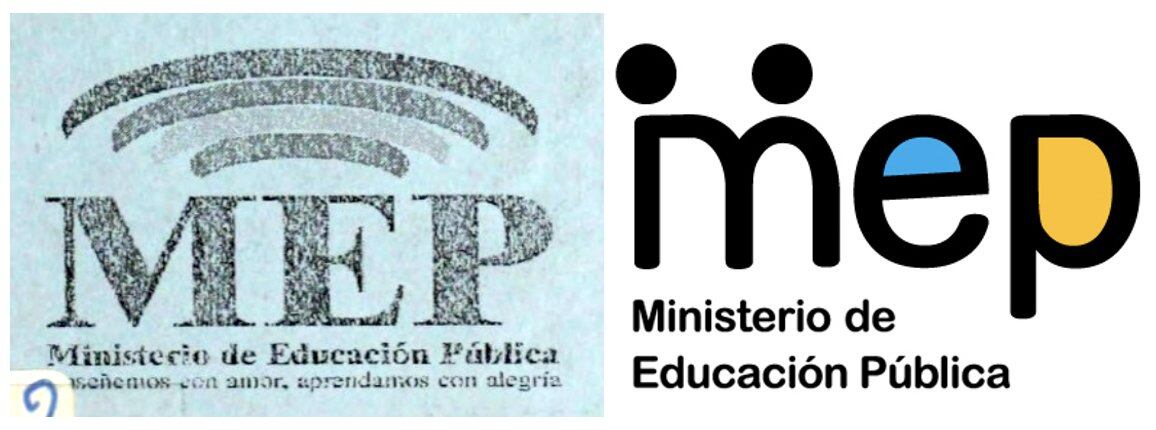 En redes sociales se ha vuelto viral que el logo actual del MEP, justo donde están las dos "bolitas" son las cabezas de dos personas que parece hace el amor