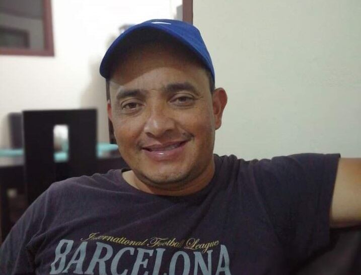 Jorge Calderón Ulate, taxista que falleció en choque contra camión en Alajuela. Foto cortesía Rebeca Calderón.