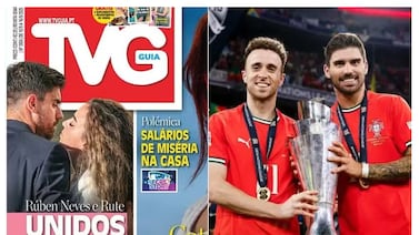 Rubén Neves se enoja porque medio insinúa que tiene romance con la viuda de Diogo Jota