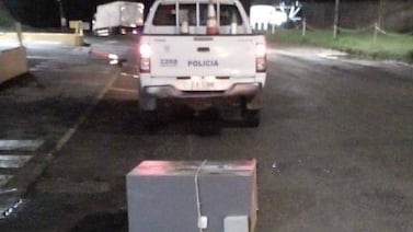 Intento de robo de un cajero automático fue como de película