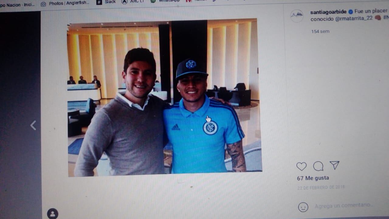 Santiago Arbide, representante de jugadores