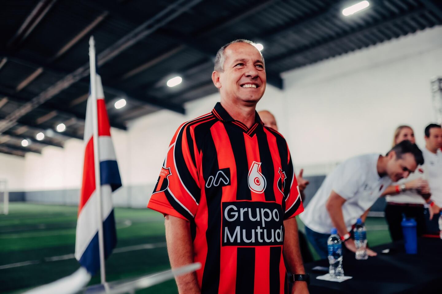 Wílmer López vivó un día mágico en la asamblea de asociados de Liga Deportiva Alajuelense.