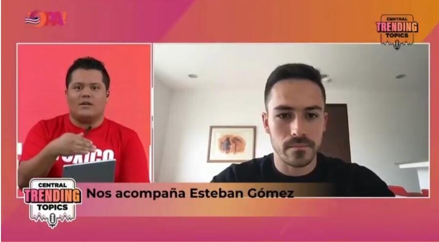 A canal Opa le llovieron criticas por invitar Esteban Goméz