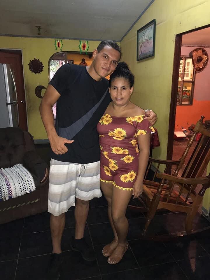Jurgens Montenegro y su familia. Cortesía.