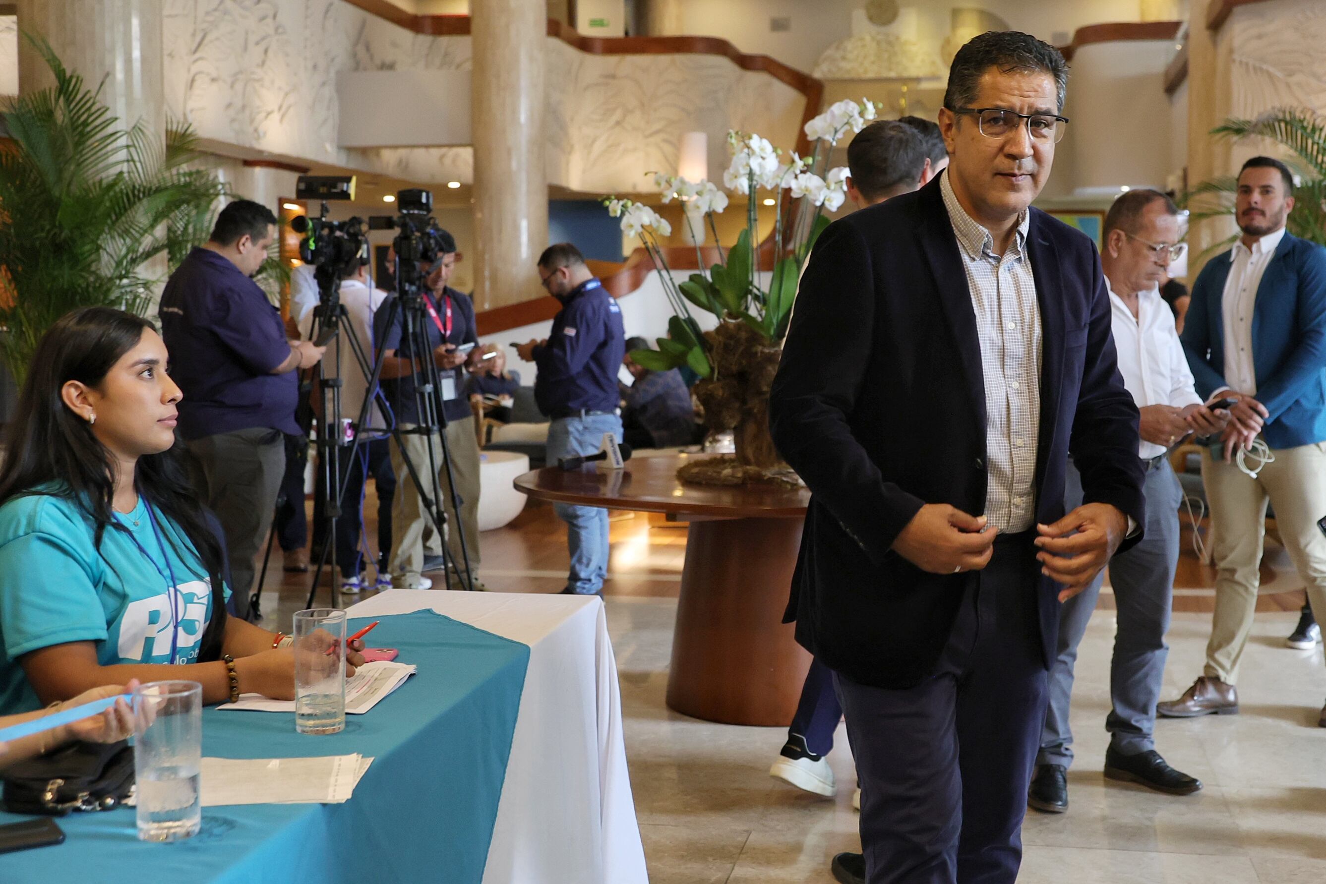 24/08/2025/ Asamblea Nacional del Partido Pueblo Soberano en hotel Aurola San José / Foto John Durán