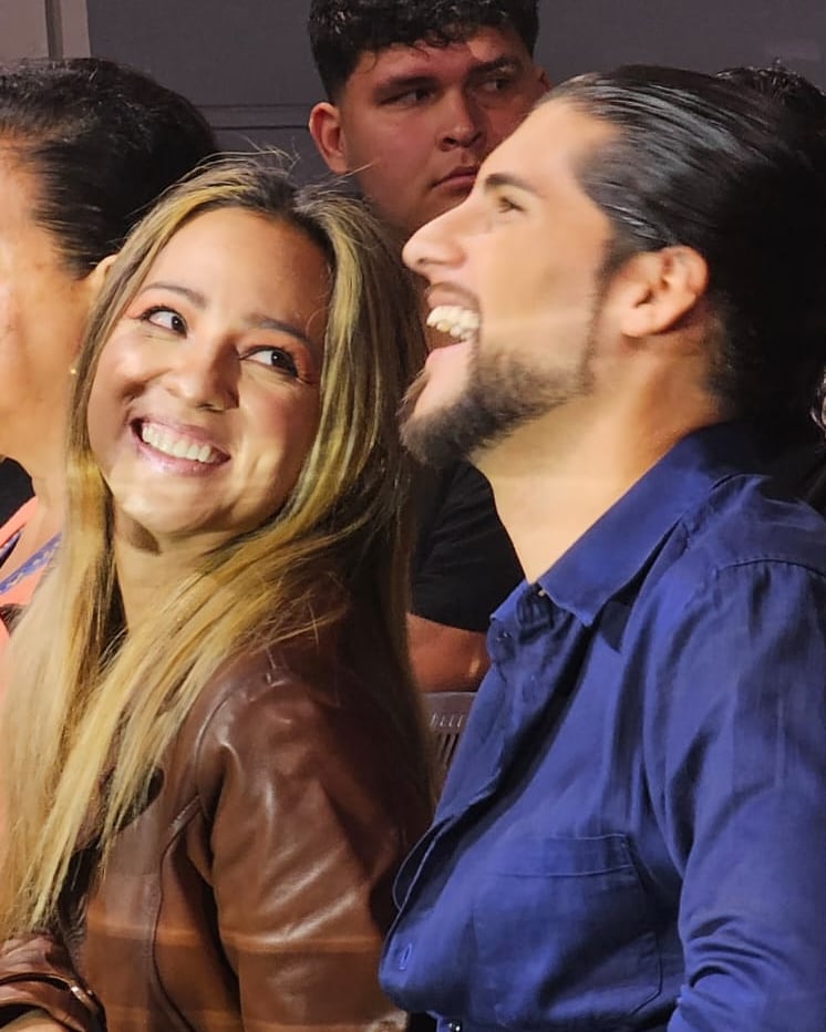 Yessenia Reyes y César Abarca, bailarines de Mira quién baila Costa Rica