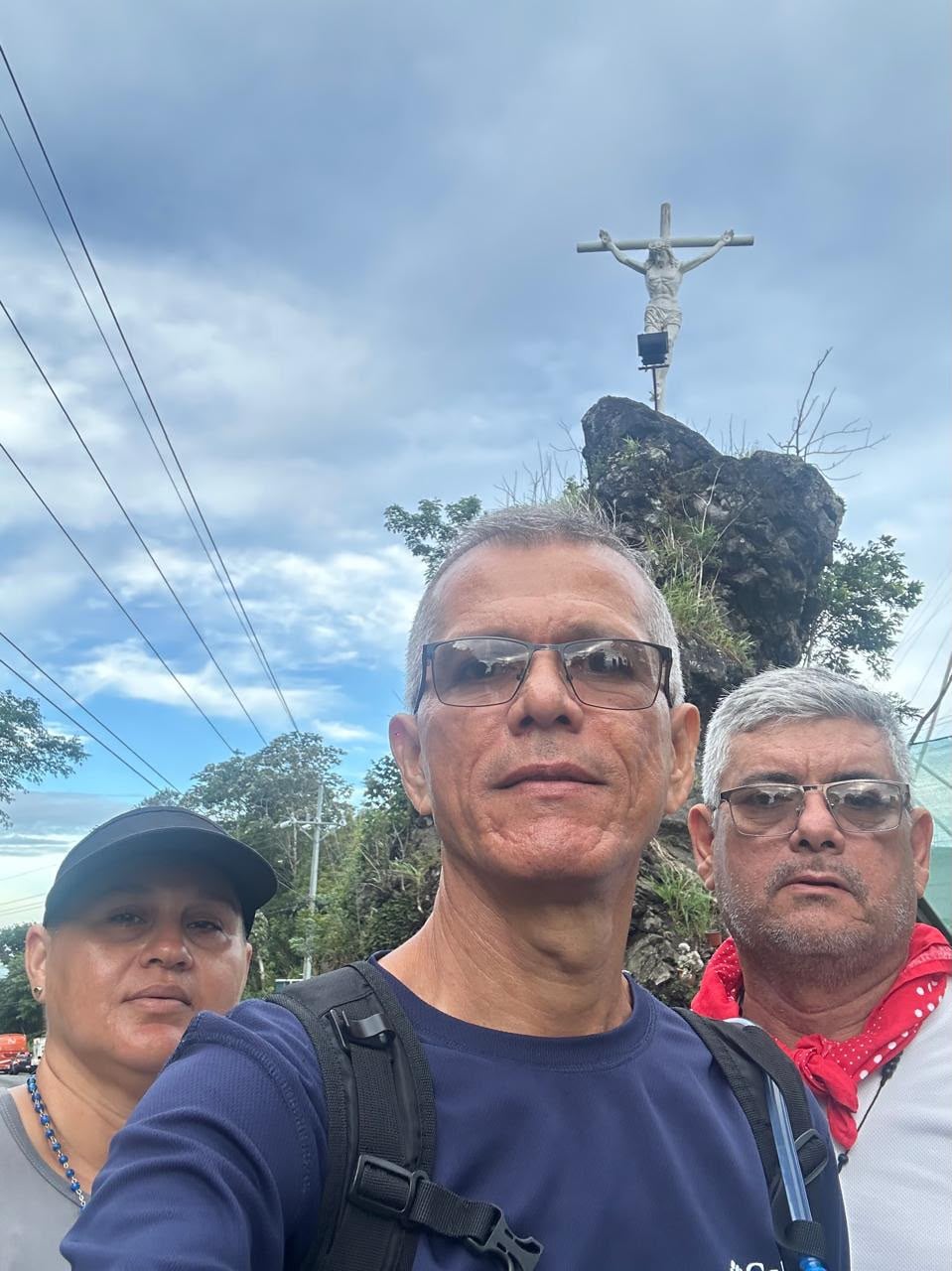 Desde Nandayure salieron el pasado sábado 25 de julio don Norman Soto Solís y los esposos, don Tony Jiménez Moya y doña Marjorie Ferreto Bravo, quienes comenzaron una peregrinación de más de 230 kilómetros a pie hasta la Basílica de Nuestra Señora de los Ángeles.