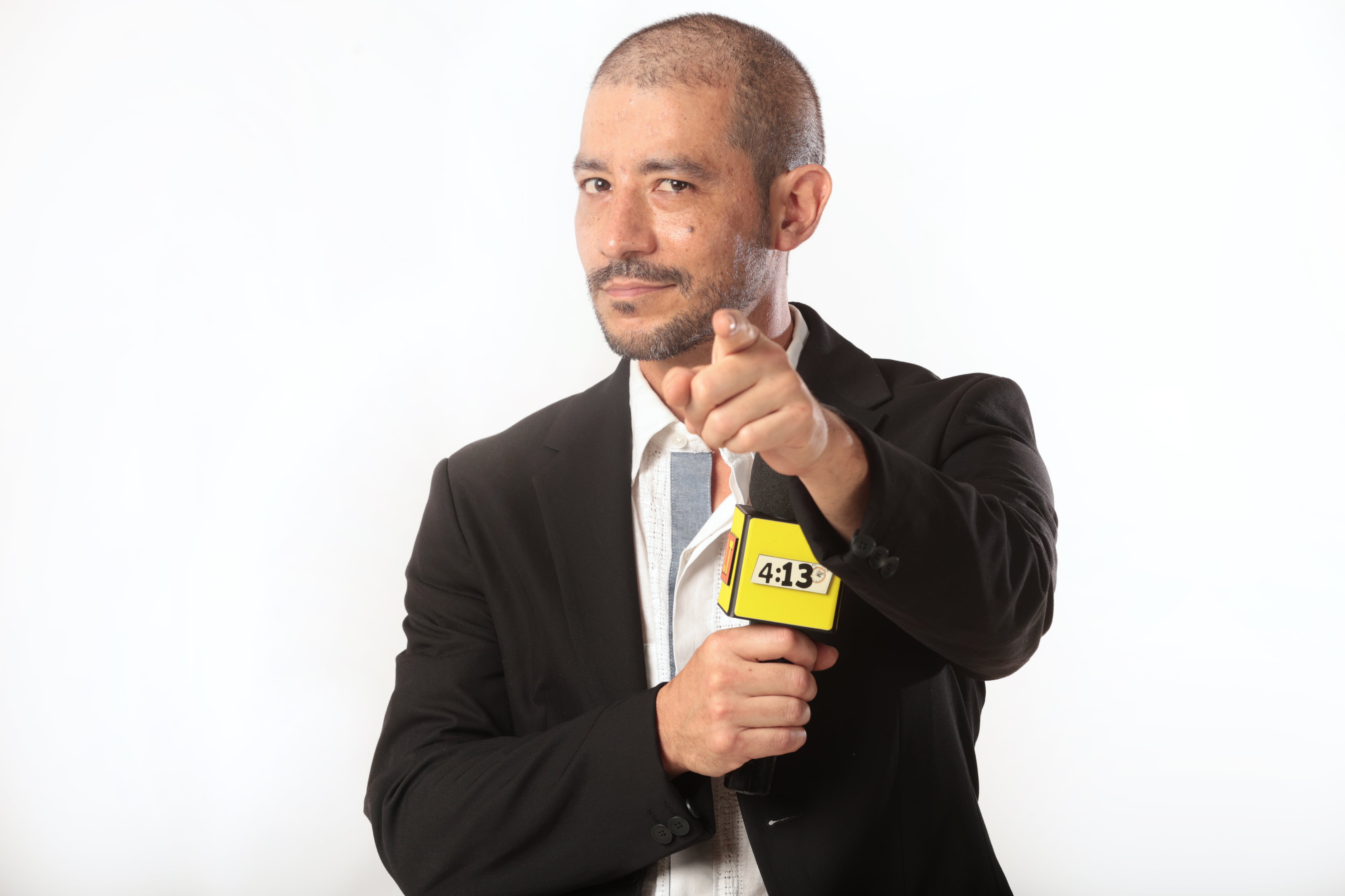 Adrián Granados, Lucho Retana, Sara López y Sophia Umaña