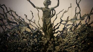 Esto significa el impresionante fondo del escenario donde el papa León XIV dio su primera audiencia pública