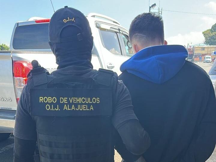 El sospechoso fue detenido en Sabanilla de Alajuela.