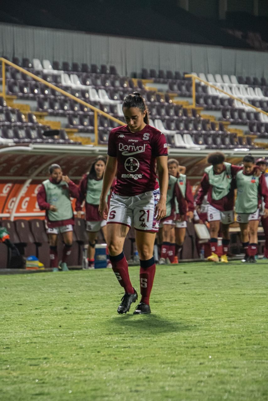 Catalina Estrada, delantera del Saprissa. Cortesía.