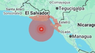 ¡Fuerte sacudida en Centroamérica! Sismo de 5,5 se sintió en El Salvador, Honduras y Nicaragua