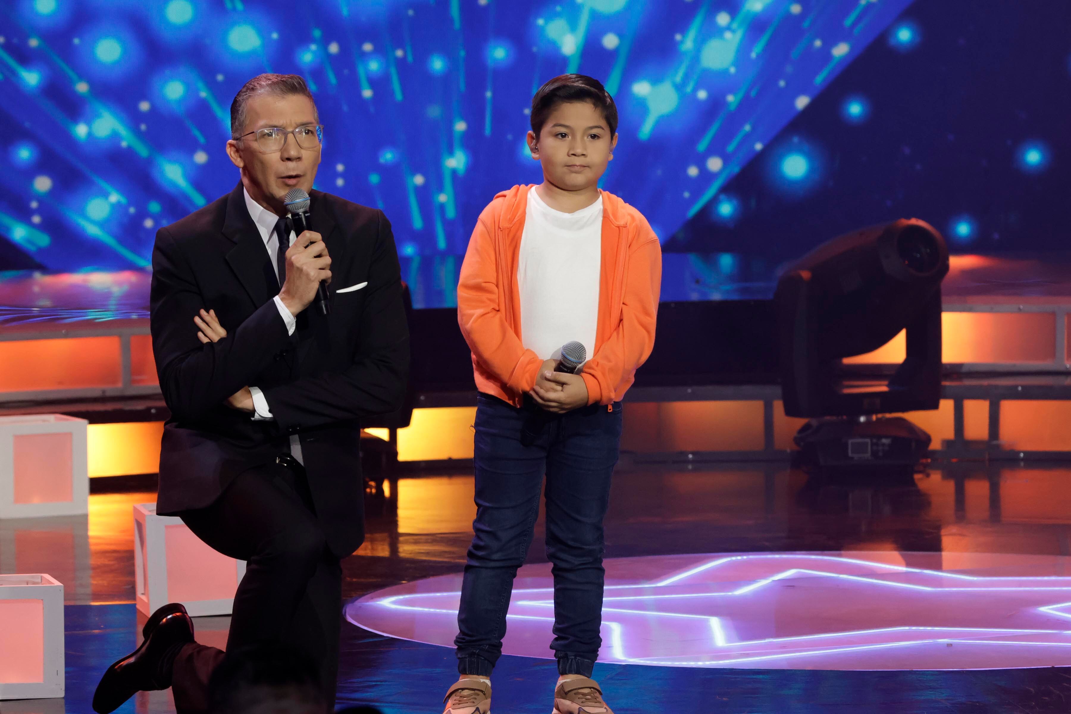 05/11/2023. Teletica, Sabana Oeste. Hora: 07:00 p.m. Gala número 10 de Nace una Estrella, grabada en el estudio Marco Picado de Teletica. En la foto, Jafet Jerez. Fotos: Mayela López