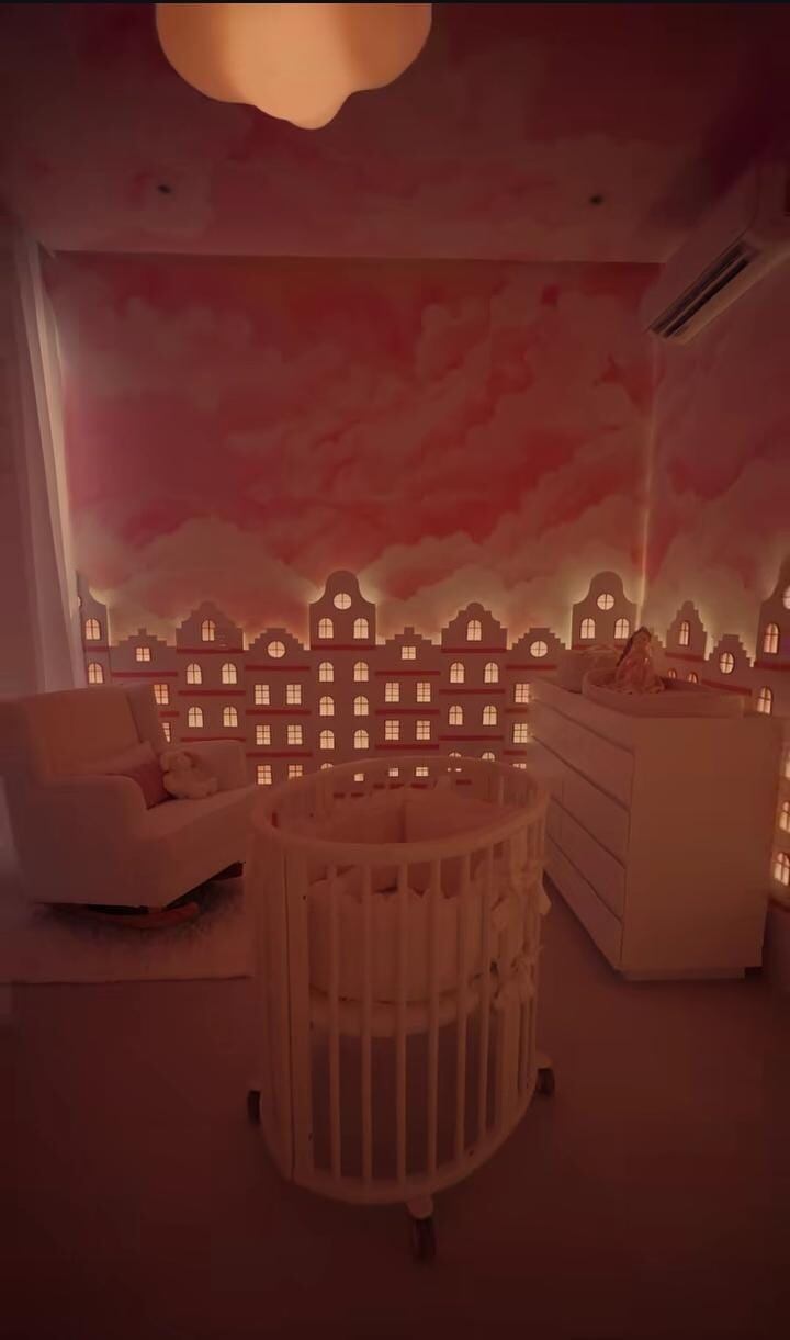 Karina Campos cuarto de su bebé