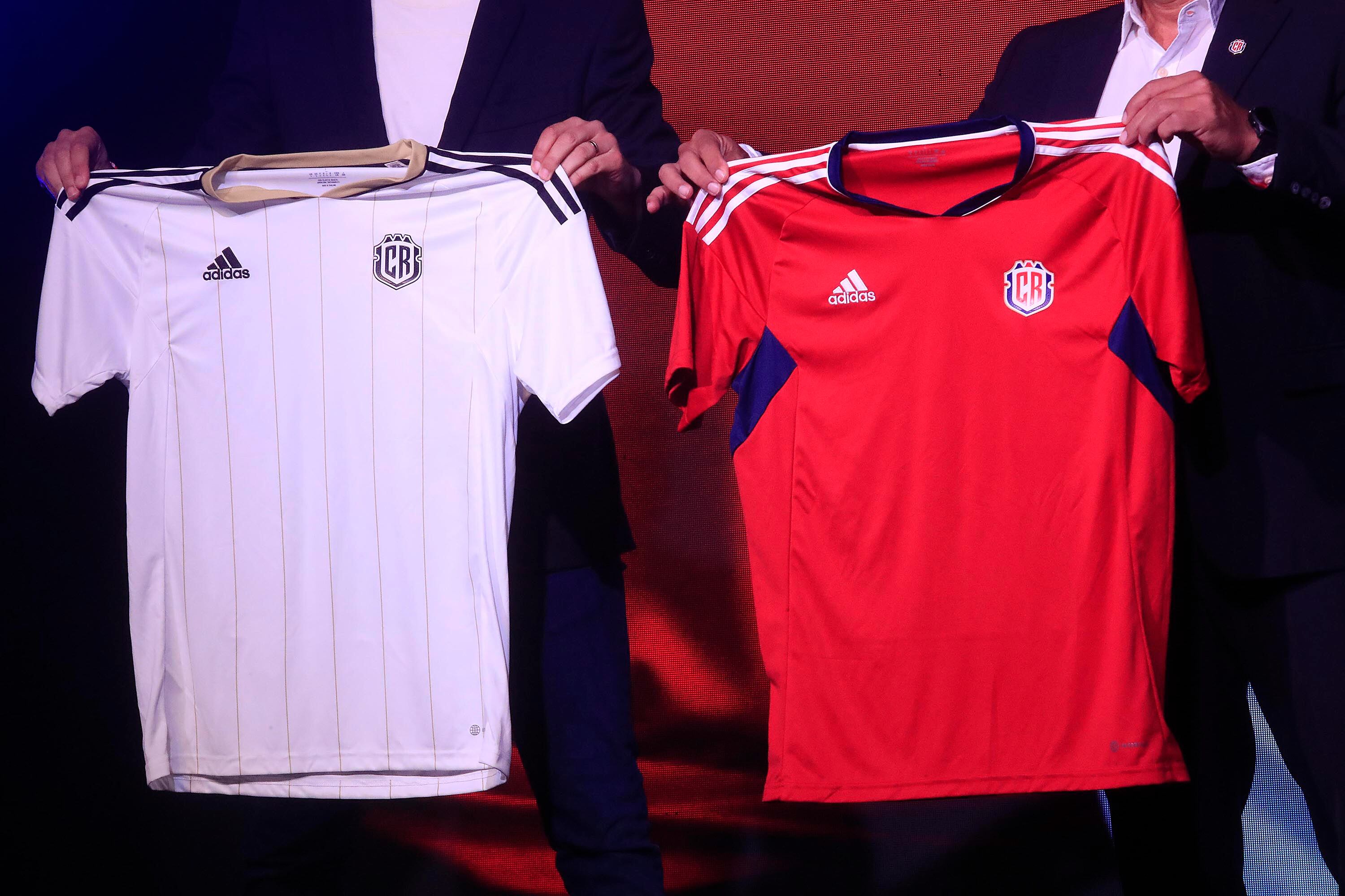 Camisetas de la Selección de Costa Rica.