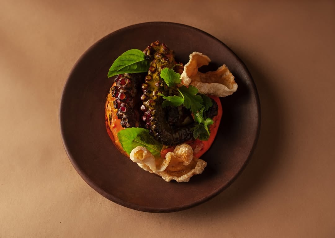 El vigorón de pulpo es una de sus especialidades.