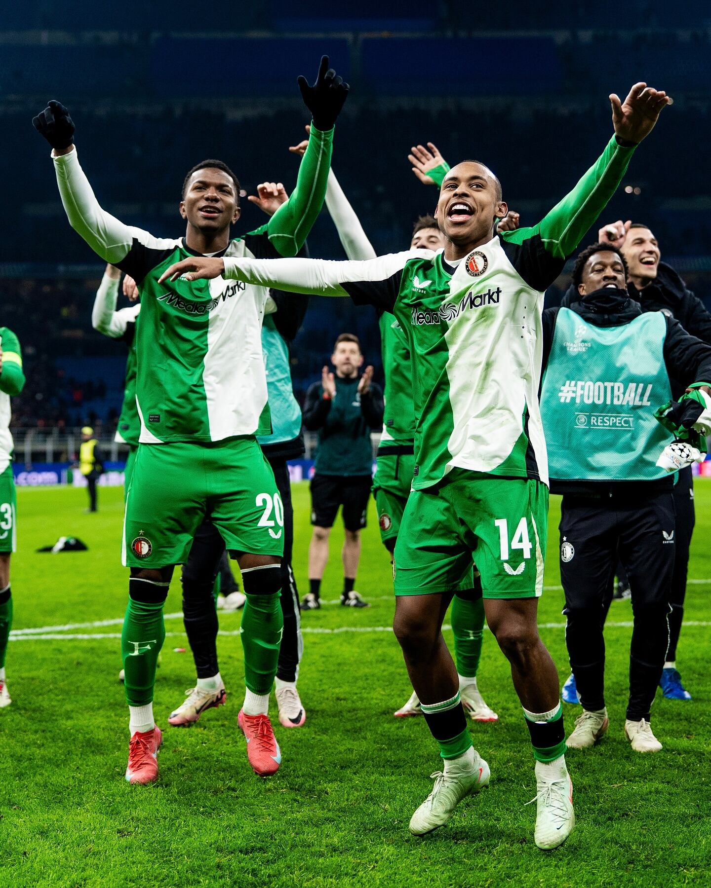 Jeyland Mitchell, Feyenoord, Champions