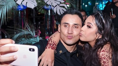 Hija de Keylor Navas le pidió esto al portero en el Día del Padre