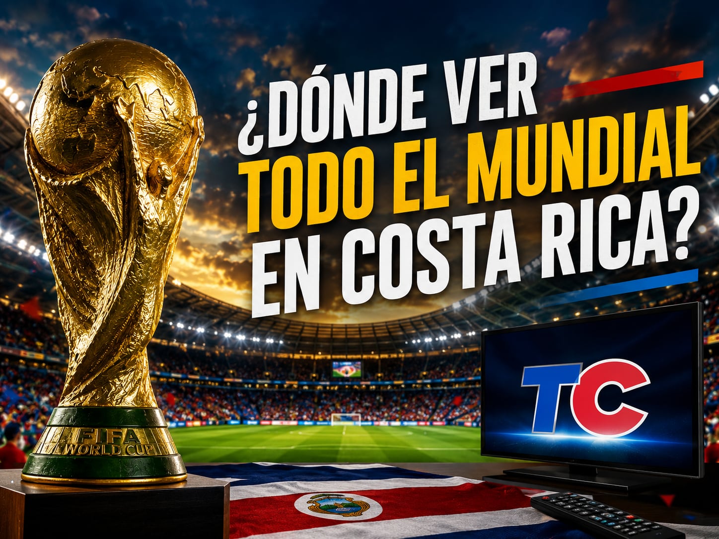 El Mundial 2026 arrancará el 11 de junio y tendrá 104 partidos.