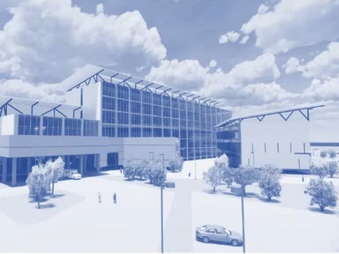 Nuevo Hospital Max Peralta de Cartago. Diseño para el terreno de El Guarco.