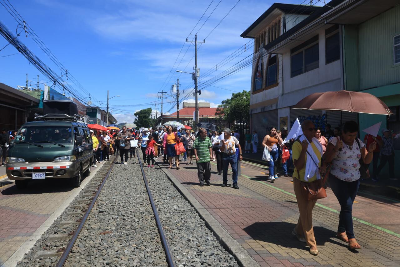 Miles de fieles hicieron la romería este jueves 25 de julio